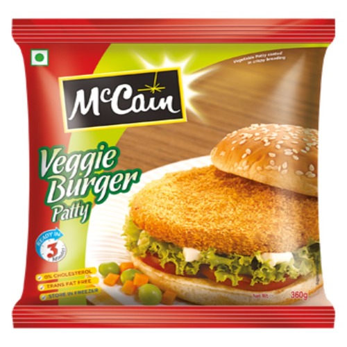 McCains Veggie Burger Patty 360g Meat Peddler